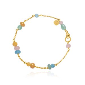 Dulong Fine Jewelry Piccolo Melrose Armbånd Str. 4 - Guld