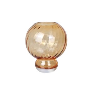 Specktrum Meadow Swirl Vase – Amber – Small
