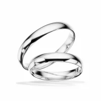 Scrouples vielsesringe H61 - 8 kt. guld - 3,5 mm - Image 2