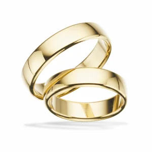 Scrouples vielsesringe H36 - 8 kt. guld - 5 mm