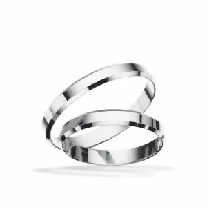 Scrouples vielsesringe H10 – 8 kt. guld – 3 mm - Image 2