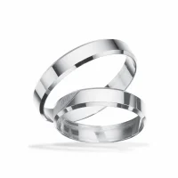 Scrouples vielsesringe H11 – 8 kt. guld – 4 mm - Image 2