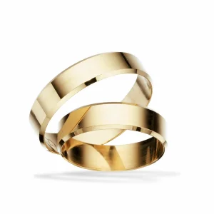 Scrouples vielsesringe H12 - 8 kt. guld - 5 mm