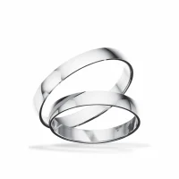 Scrouples vielsesringe H14 - 8 kt. guld - 3 mm - Image 2