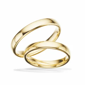 Scrouples vielsesringe H16 - 8 kt. guld - 3,5 mm
