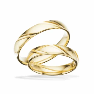 Scrouples Vielsesringe H19 - 8 kt. guld - 4 mm