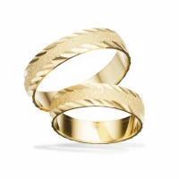 Scrouples vielsesringe H29 - 8 kt. guld - 5 mm