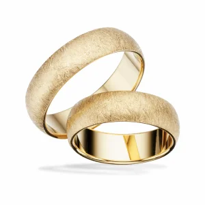 Scrouples vielsesringe H68 - 8 kt. guld - 6 mm