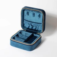 Sif Jakobs Jewellery Travel Box Piccolo Blue smykkeskrin - Image 2
