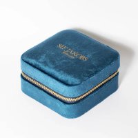 Sif Jakobs Jewellery Travel Box Piccolo Blue smykkeskrin