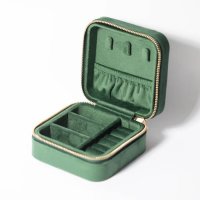 Sif Jakobs Jewellery Travel Box Piccolo Green smykkeskrin - Image 2
