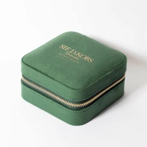 Sif Jakobs Jewellery Travel Box Piccolo Green smykkeskrin