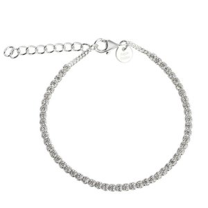 Aqua Dulce New Dagny armbånd – sølv