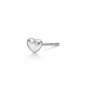 Ro Copenhagen Symbols My Heart ørestik 1 stk. – 18kt Hvidguld