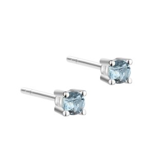 Aqua Dulce Mini Kaya Light Blue Ørestikker - Sølv