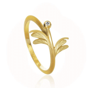 Dulong Fine Jewelry Aura Sway Ring Str. 53 - Guld
