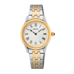 SEIKO - Dameur i bicolor stål m. romertal 29mm
