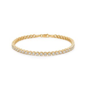 Mads Z Tennisarmbånd - guld