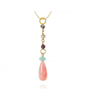 Dulong Fine Jewelry Piccolo Daybreak Ruby Drop - Guld