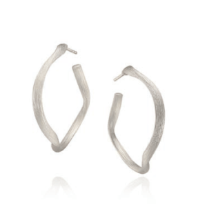 Dulong Fine Jewelry Vega Creol Stor - Sølv