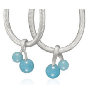Dulong Fine Jewelry Vega Vedhæng - Sølv - Trolleite