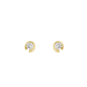 Georg Jensen Mercy ørestikker - Guld - 0,20 ct.
