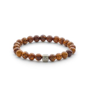 Alexander Lynggaard Elephant Jasper armbånd - 8 mm