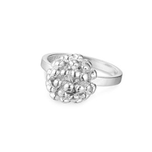 Flora Danica Dild Flower ring - sølv