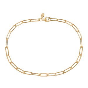 ByBiehl Link armbånd - Forgyldt sølv