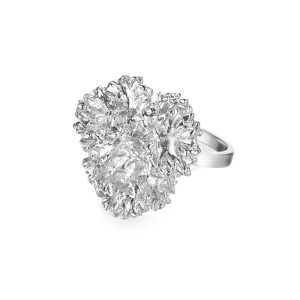 Flora Danica Persille Statement ring - sølv