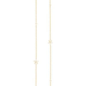 Ole Lynggaard Copenhagen Shooting Star halskæde - guld - 0,29 ct