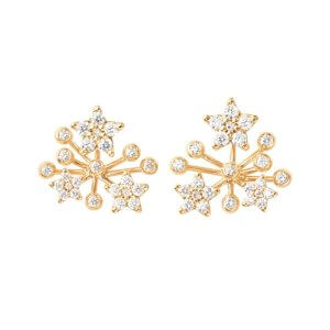 Ole Lynggaard Copenhagen Shooting Star ørestikker - guld - 0,46 ct