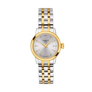 Tissot CLASSIC DREAM - Dameur i bicolor stål m. lænke 28mm