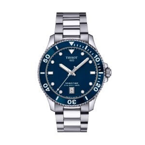Tissot SEA STAR 1000 - Herreur i stål m. blå skive 40mm