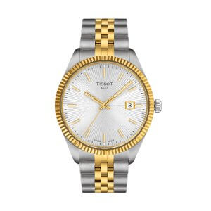 Tissot BALLADE - Herreur i bicolor stål m. hvid skive 40mm