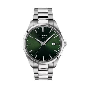 Tissot PR100 – Herreur i stål m. grøn skive 40mm