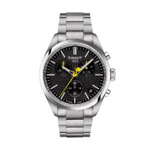 Tissot PR100 TOUR DE FRANCE – Herreur i stål m. sort skive 40mm