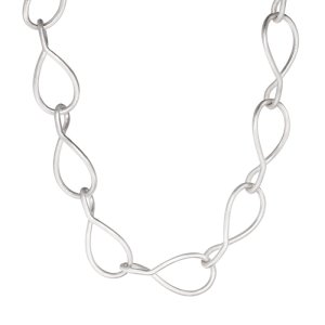 Dulong Fine Jewelry Kharisma Link Mega halskæde - sølv