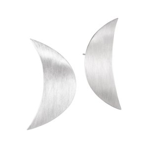 Dulong Fine Jewely Luna øreringe - sølv