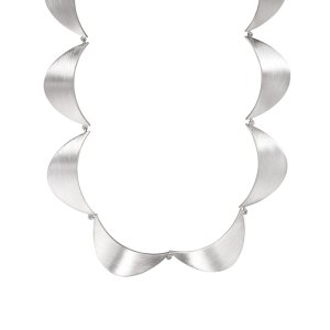 Dulong Fine Jewelry Luna halskæde - sølv