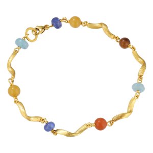 Dulong Fine Jewelry Vega Palette armbånd - guld