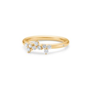Ro Copenhagen Fryd diamantring M – 18kt Rødguld
