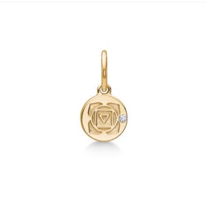 Ro Copenhagen Inner Peace Rodchakra vedhæng - 18kt Rødguld