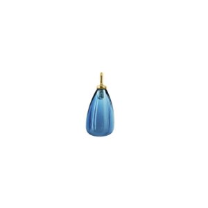 OLE LYNGGAARD COPENHAGEN Design Dråbe vedhæng 1 stk. - guld - Swiss Blue