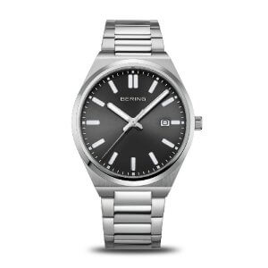 Bering Classic Men herreur - sort skive - 40 mm