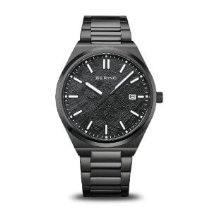Bering Classic Men herreur - sort PVD belægning