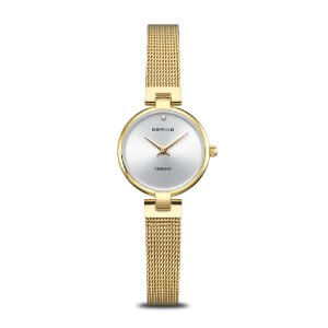 Bering Classic dameur - guld PVD belagt stål - 24 mm