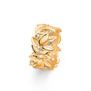 Mads Z Olive Love ring - guld