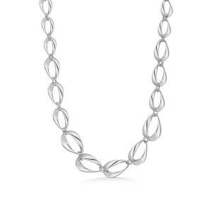 Mads Z Aura collier - sølv