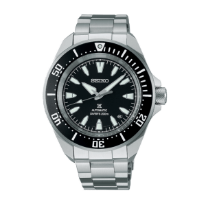 SEIKO PROSPEX DIVER – Automatik herreur i stål m. sort urskive 41mm